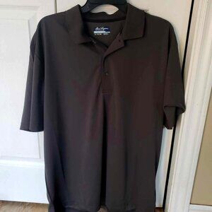 Men's collared Shirt Grey-Golf XL